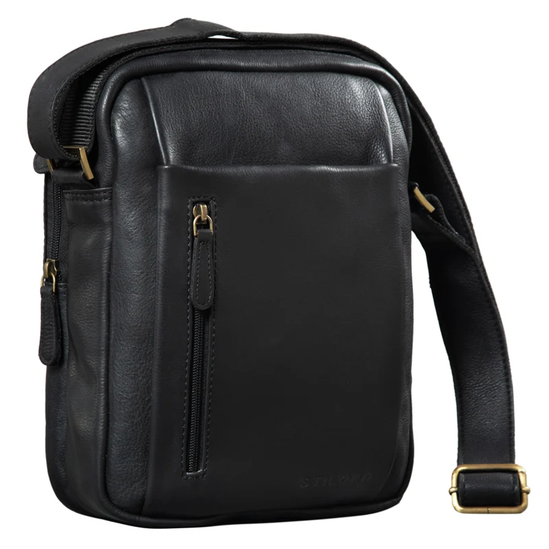 "Irving" Vintage Leder Tasche Klein