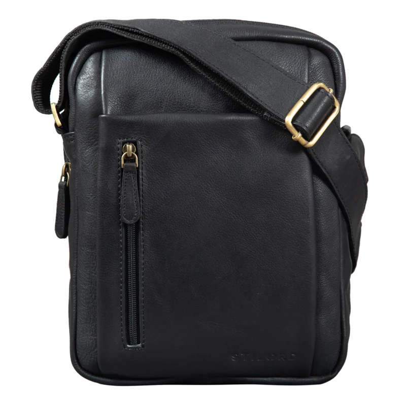 "Irving" Vintage Leder Tasche Klein