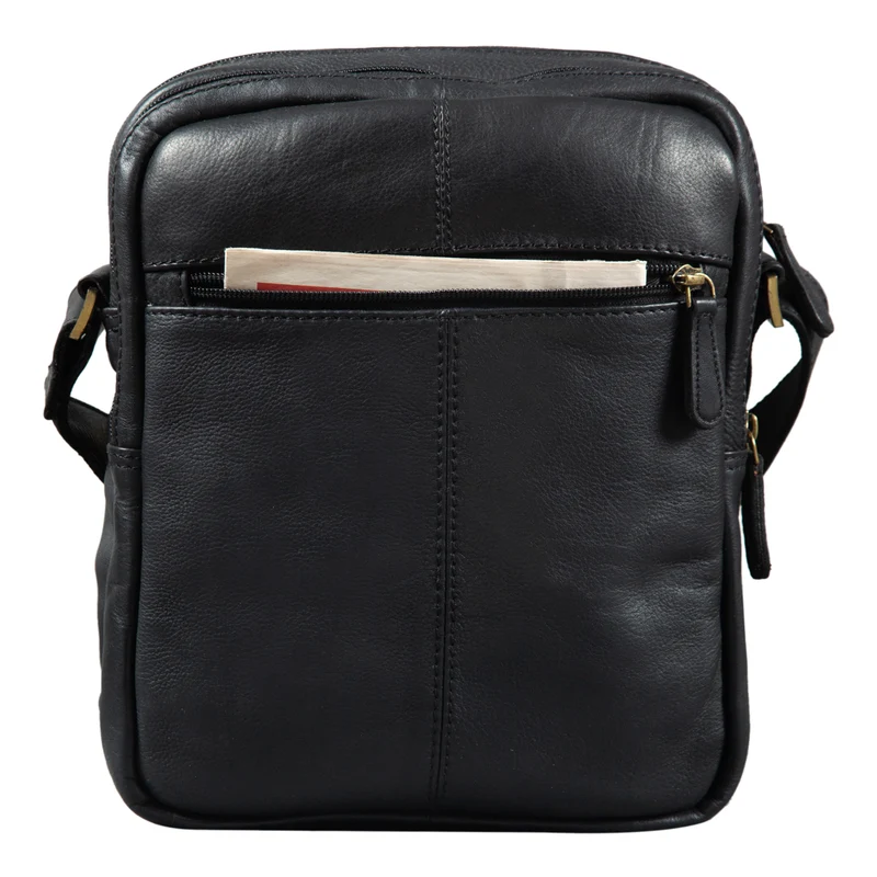 "Irving" Vintage Leder Tasche Klein