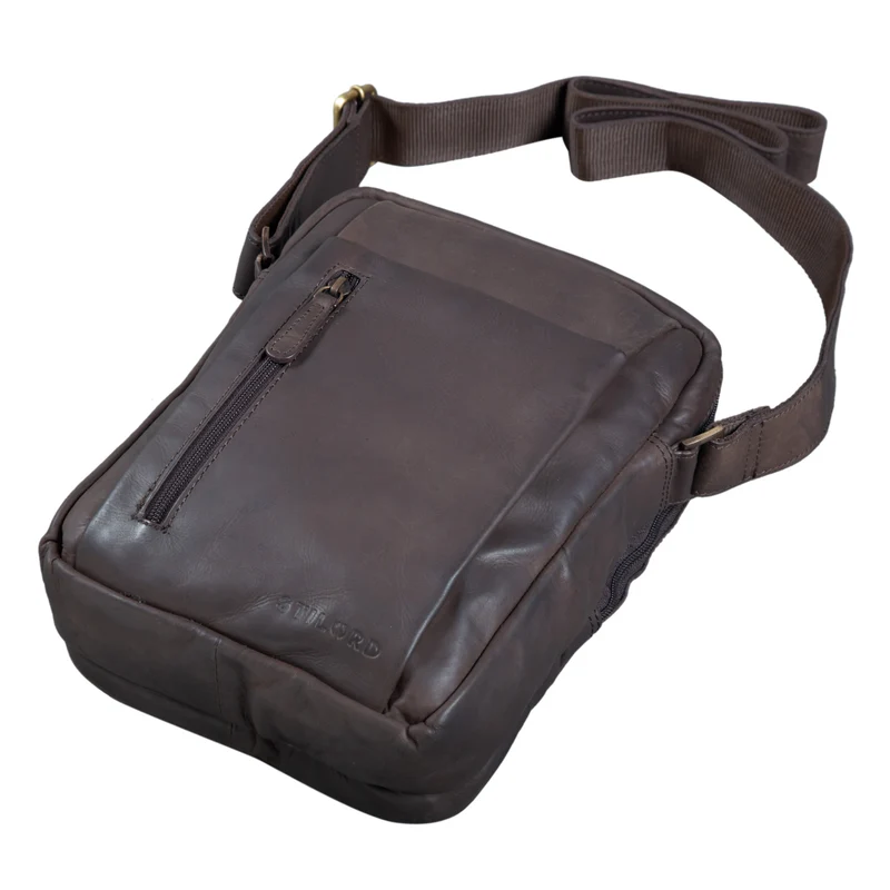 "Irving" Vintage Leder Tasche Klein