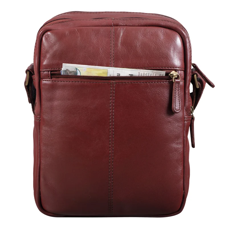 "Irving" Vintage Leder Tasche Klein