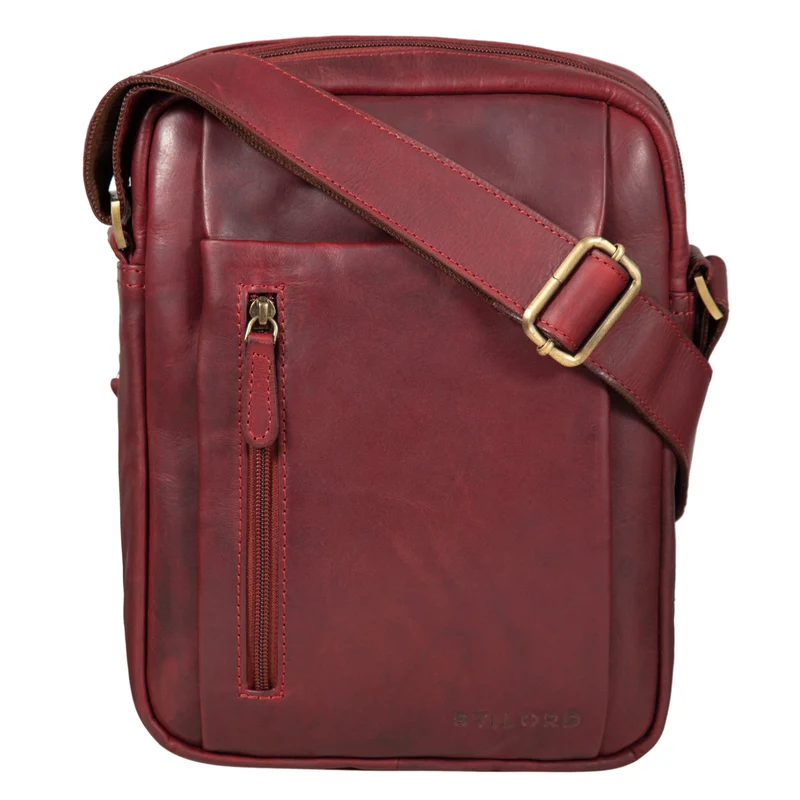 "Irving" Vintage Leder Tasche Klein