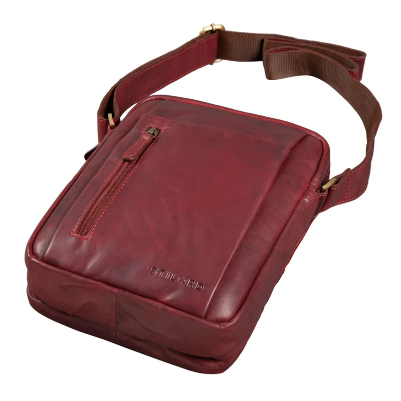 "Irving" Vintage Leder Tasche Klein