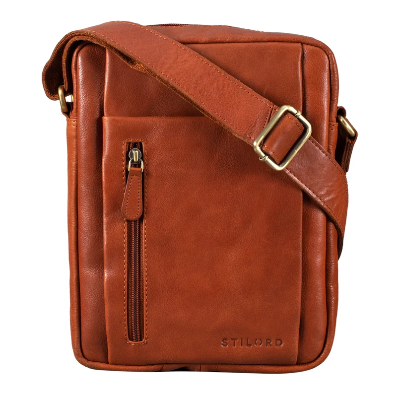"Irving" Vintage Leder Tasche Klein