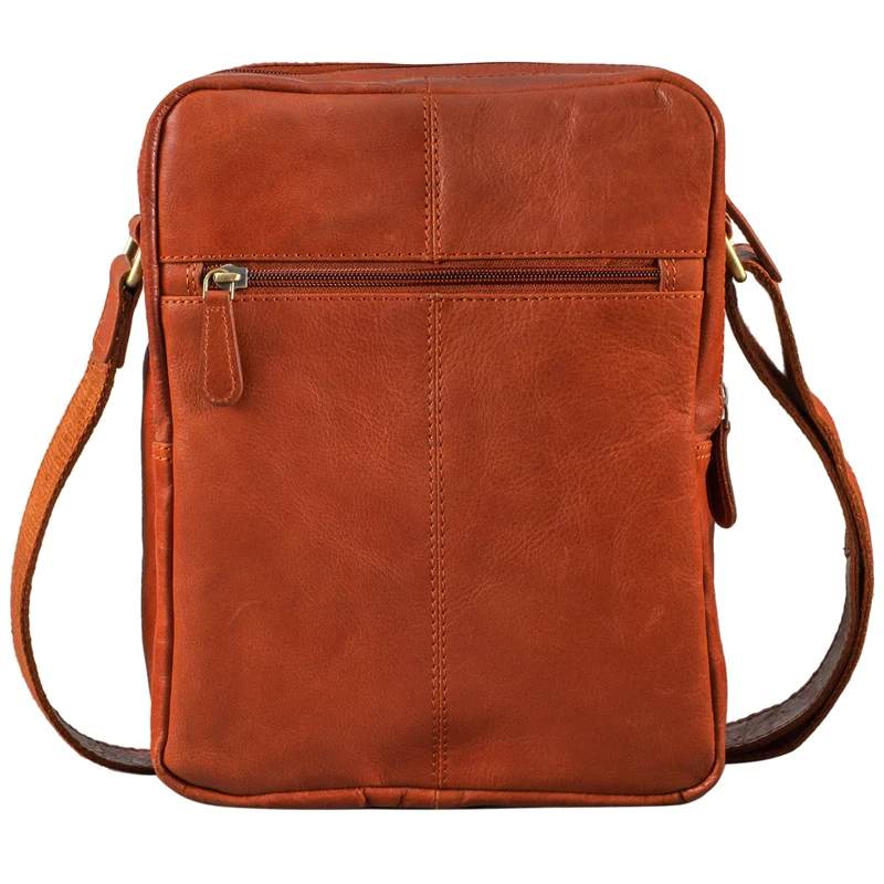 "Irving" Vintage Leder Tasche Klein