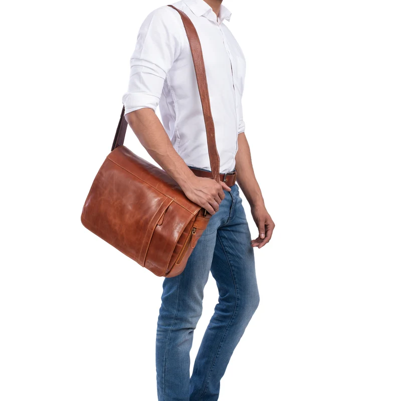 "Jeremy" Umhängetasche Messenger Bag Herren