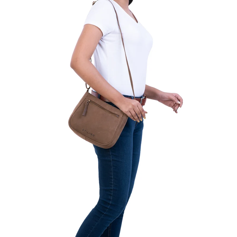 "Samira" Handtasche Leder Frauen zum Umhängen