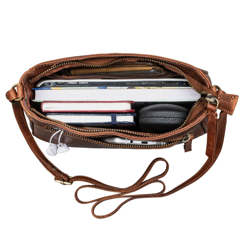 "Samira" Handtasche Leder Frauen zum Umhängen
