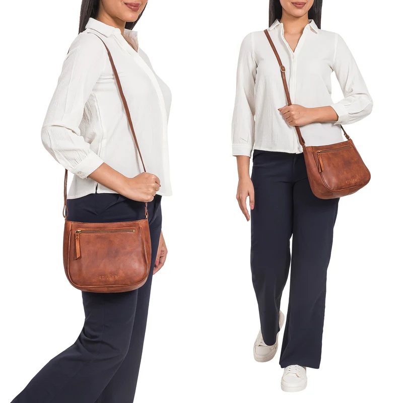 "Samira" Handtasche Leder Frauen zum Umhängen