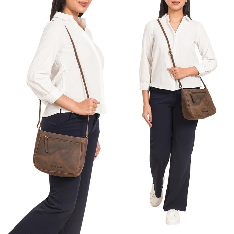"Samira" Handtasche Leder Frauen zum Umhängen