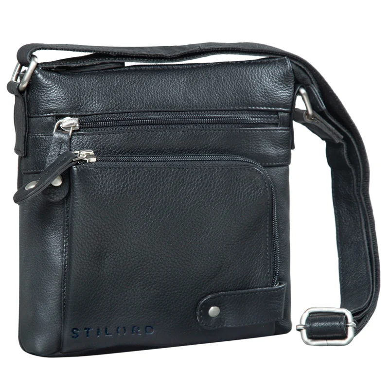 "Cameron" Kleine Leder Umhängetasche Vintage
