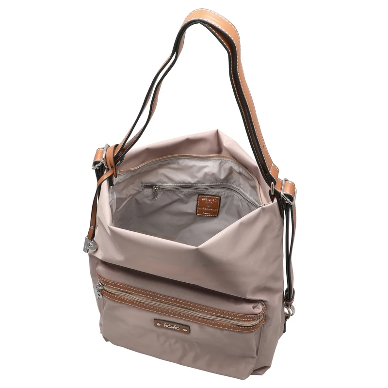 Picard Sonja - Schultertasche/Rucksack 36 cm (perle)