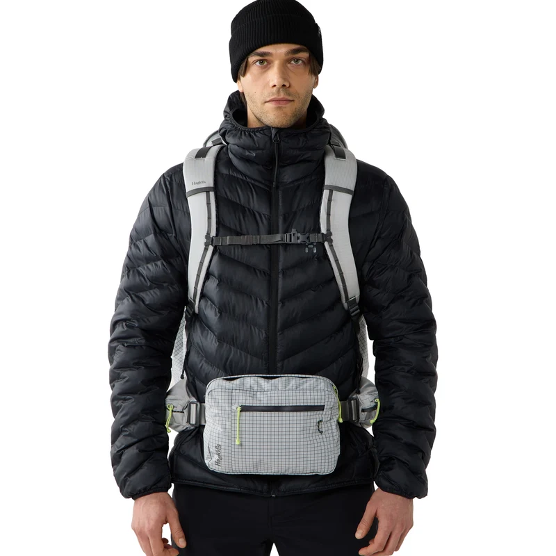 Haglöfs Utility Pouch 3L - Umhängetasche (stone grey/magnetite)