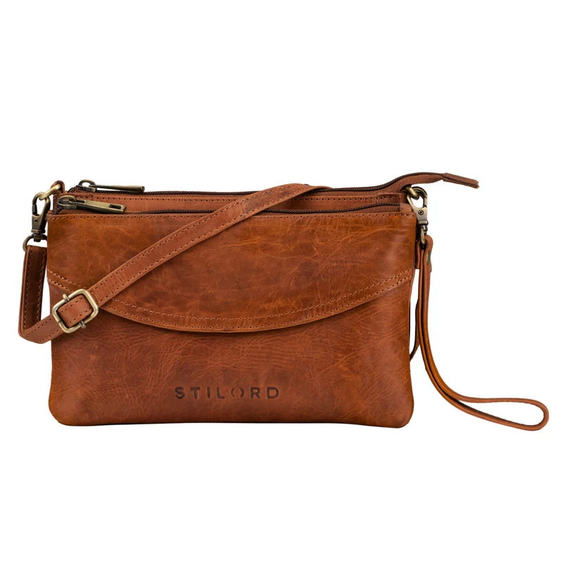 "Merle" 3-in-1 Umhängetasche Handtasche Leder