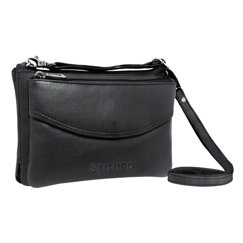"Merle" 3-in-1 Umhängetasche Handtasche Leder