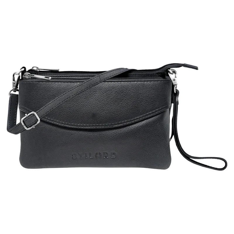 "Merle" 3-in-1 Umhängetasche Handtasche Leder