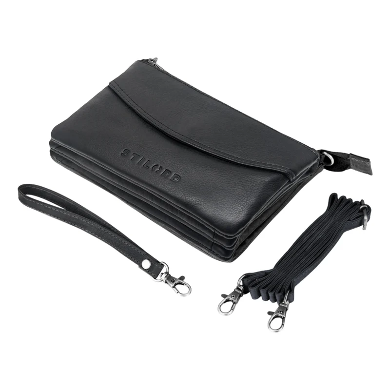"Merle" 3-in-1 Umhängetasche Handtasche Leder