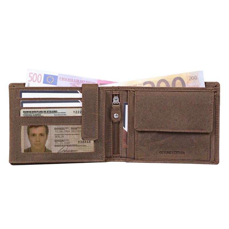 "Lennox" RFID Geldbeutel Herren Portemonnaie