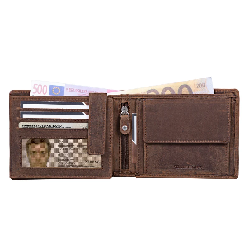 "Lennox" RFID Geldbeutel Herren Portemonnaie