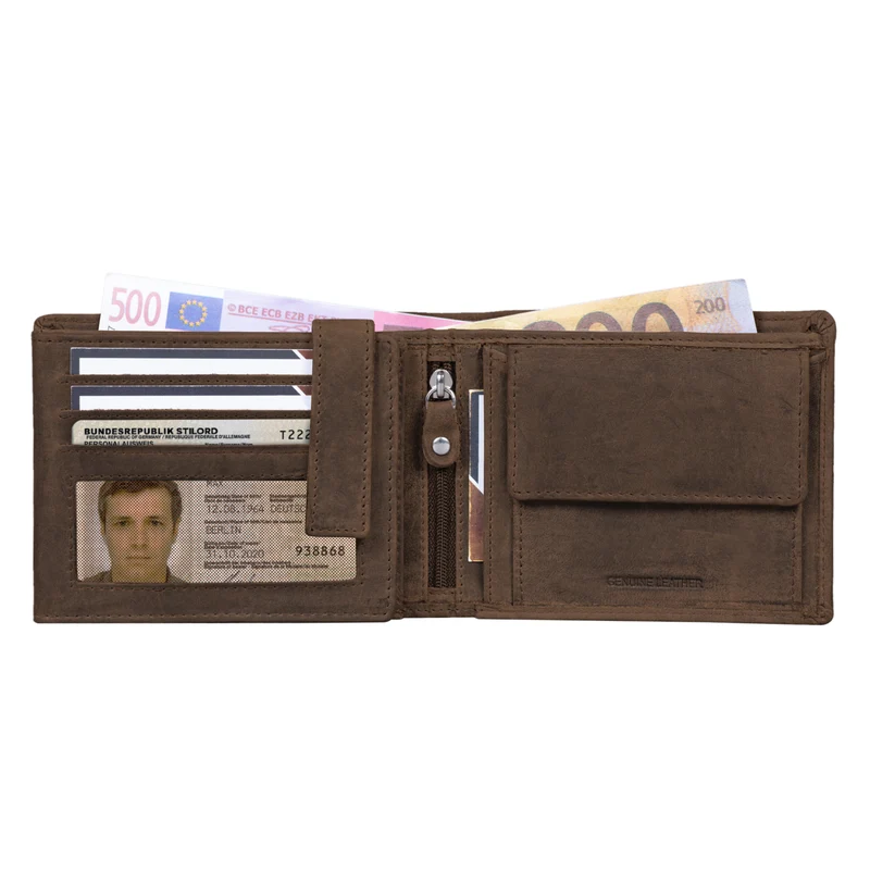 "Lennox" RFID Geldbeutel Herren Portemonnaie