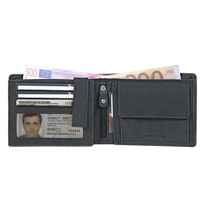 "Lennox" RFID Geldbeutel Herren Portemonnaie