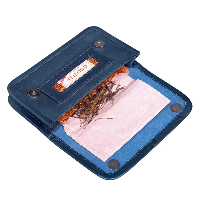 "Kingston" Tabaktasche Drehertasche Leder
