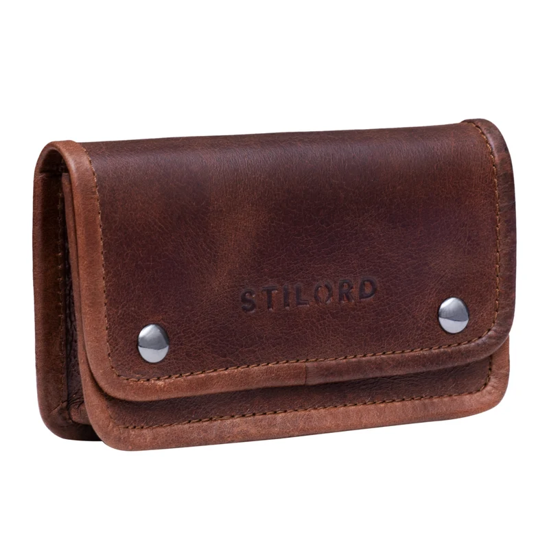 "Kingston" Tabaktasche Drehertasche Leder