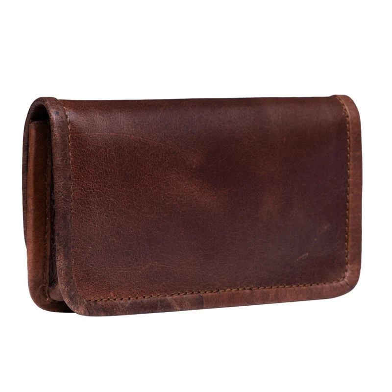 "Kingston" Tabaktasche Drehertasche Leder