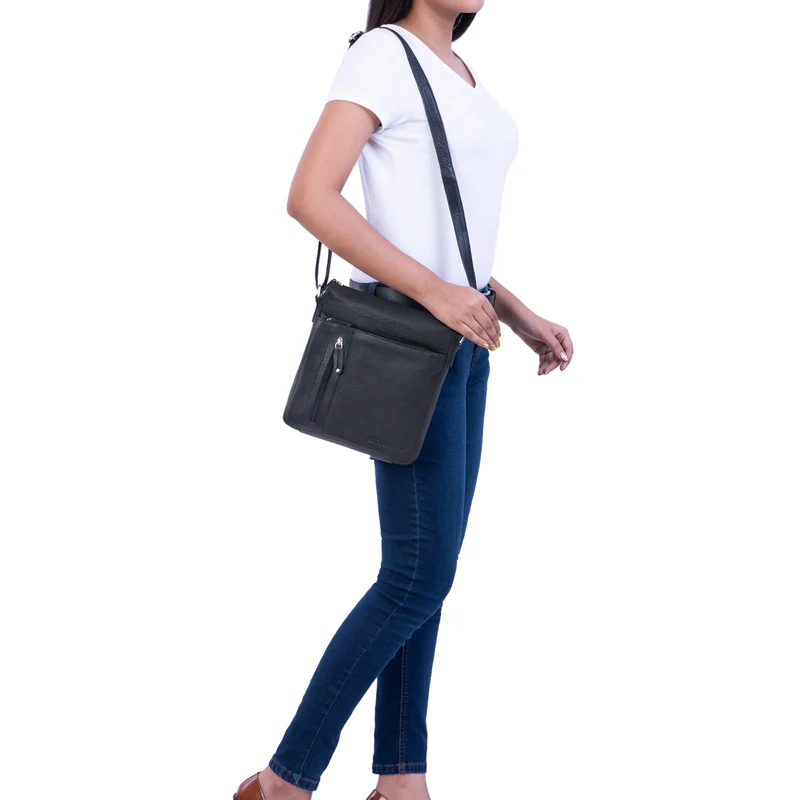"Brady" Herrenhandtasche Leder Umhängetasche