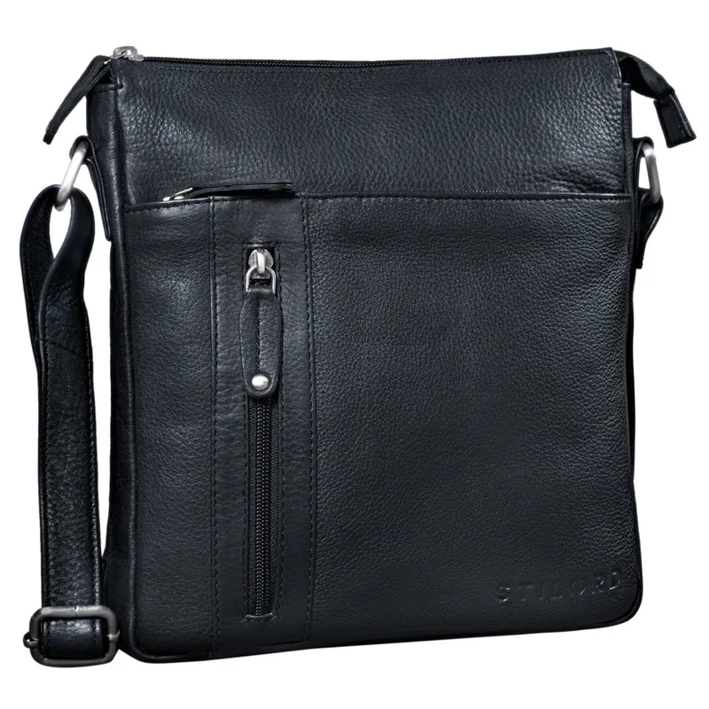 "Brady" Herrenhandtasche Leder Umhängetasche