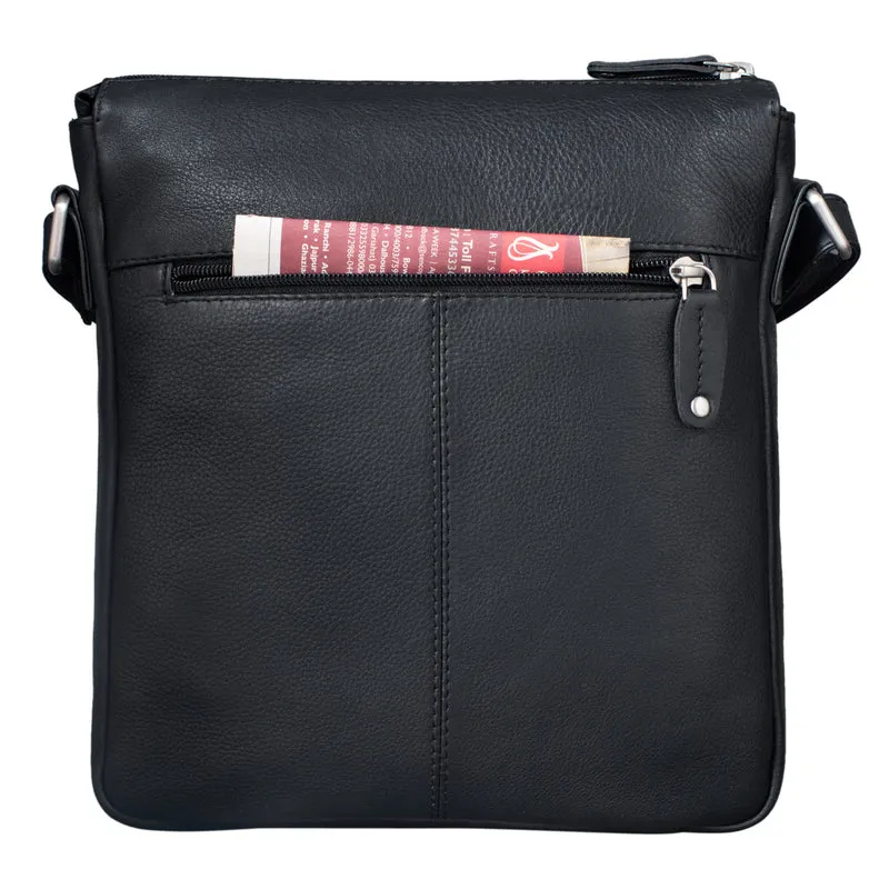 "Brady" Herrenhandtasche Leder Umhängetasche