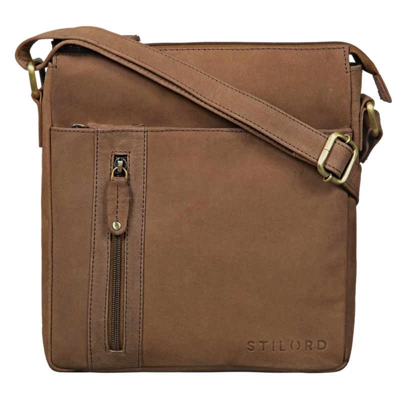 "Brady" Herrenhandtasche Leder Umhängetasche