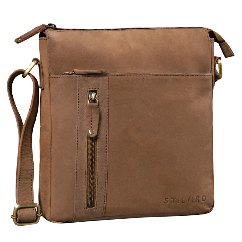 "Brady" Herrenhandtasche Leder Umhängetasche