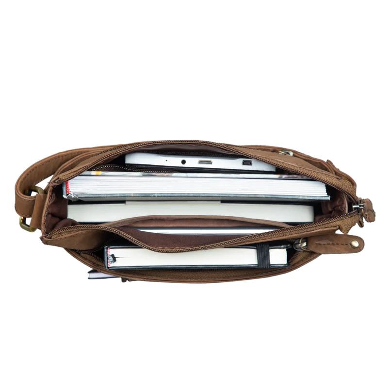 "Brady" Herrenhandtasche Leder Umhängetasche