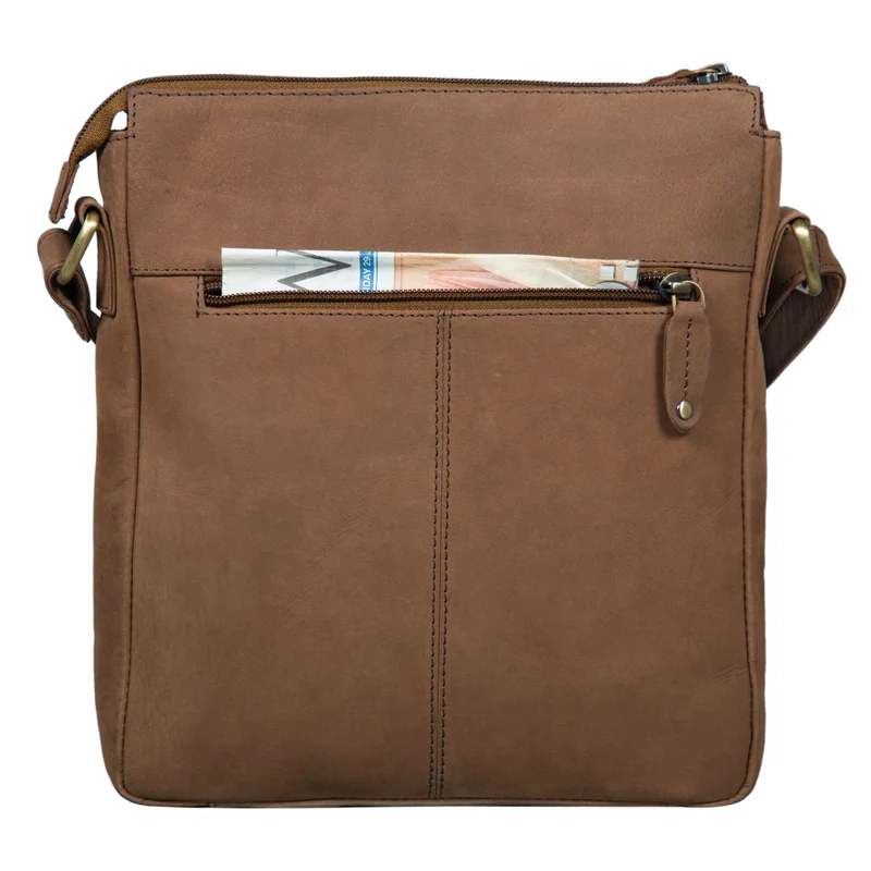 "Brady" Herrenhandtasche Leder Umhängetasche