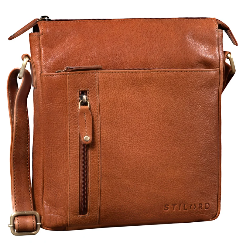 "Brady" Herrenhandtasche Leder Umhängetasche