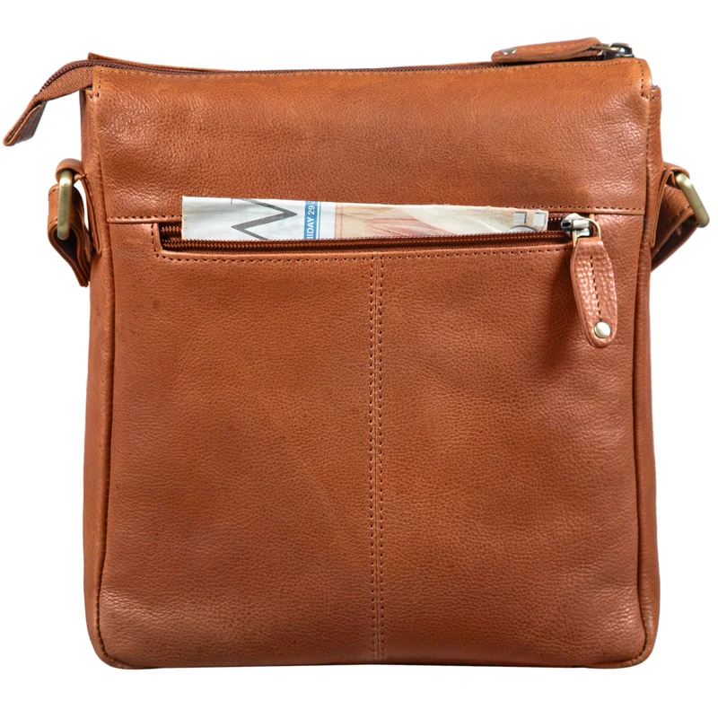 "Brady" Herrenhandtasche Leder Umhängetasche