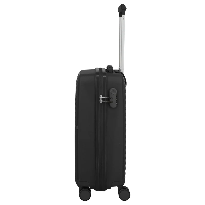 Travelite Pacific - 4-Rollen-Kabinentrolley S 55 cm (black)