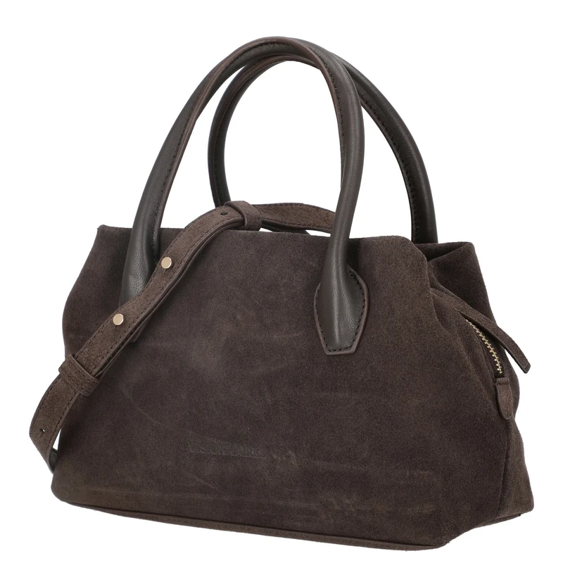 Les Visionnaires Sophie Petite Cozy Scarf - Henkeltasche 25 cm (dark brown)