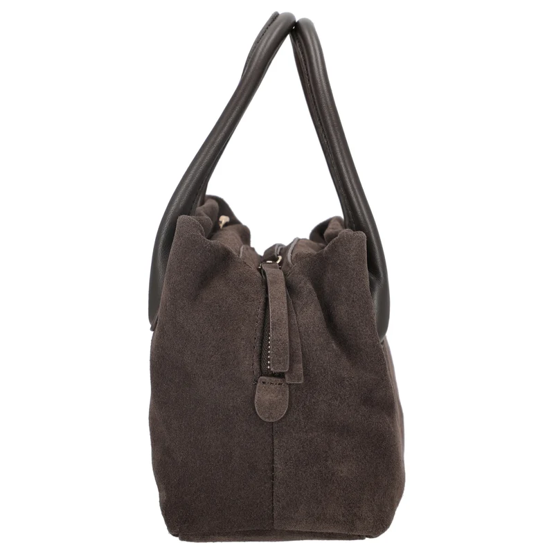 Les Visionnaires Sophie Petite Cozy Scarf - Henkeltasche 25 cm (dark brown)