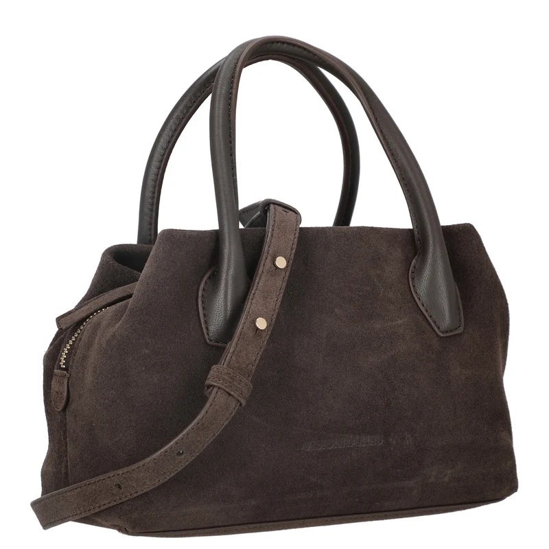 Les Visionnaires Sophie Petite Cozy Scarf - Henkeltasche 25 cm (dark brown)