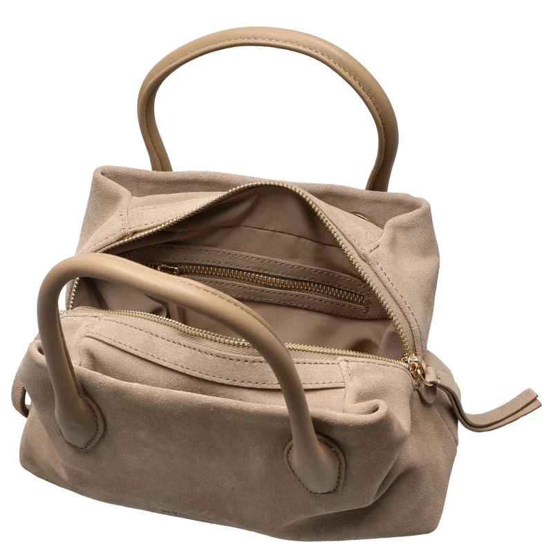 Les Visionnaires Sophie Petite Cozy Scarf - Henkeltasche 25 cm (mushroom)