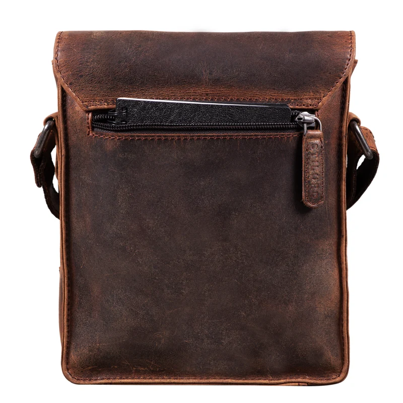 "Sven" Herrenhandtasche Leder Umhängetasche