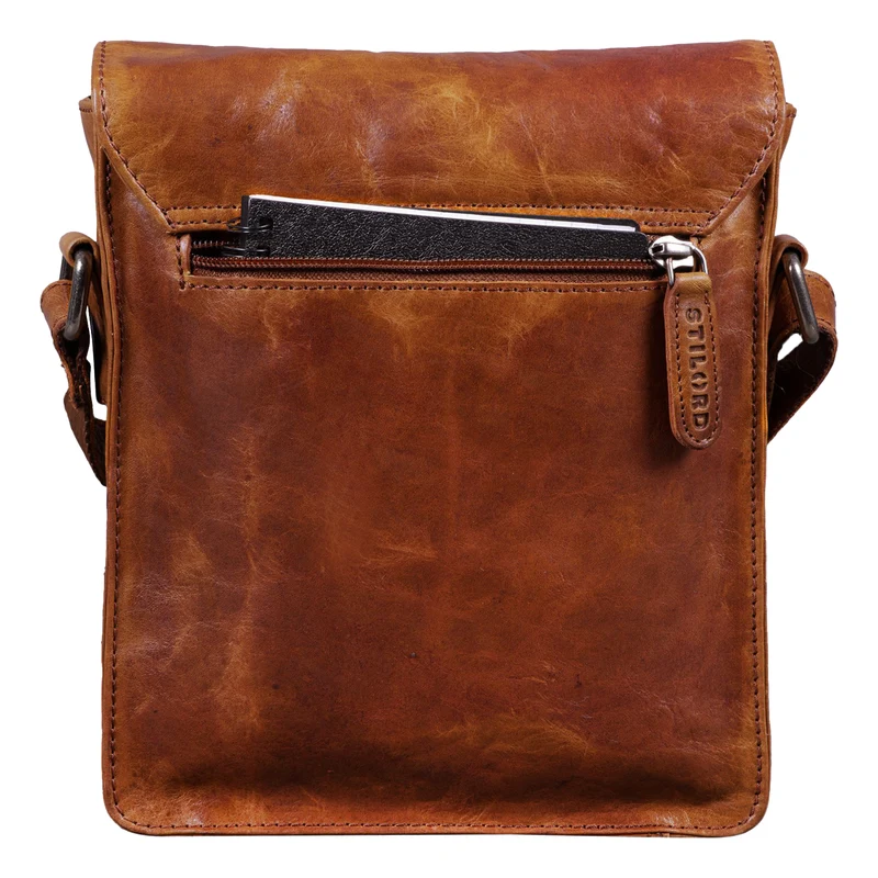 "Sven" Herrenhandtasche Leder Umhängetasche