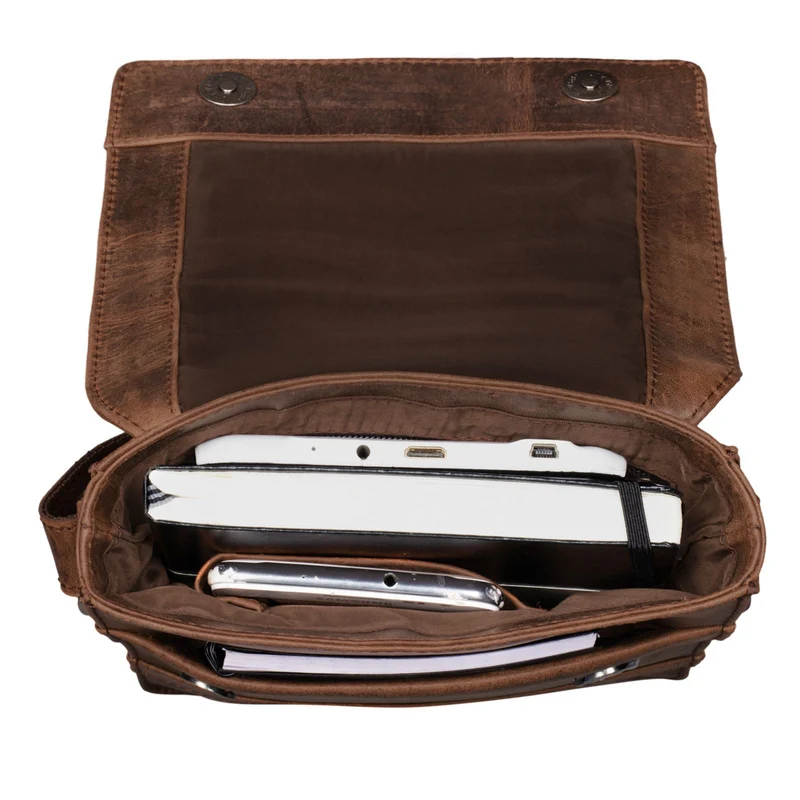 "Sven" Herrenhandtasche Leder Umhängetasche