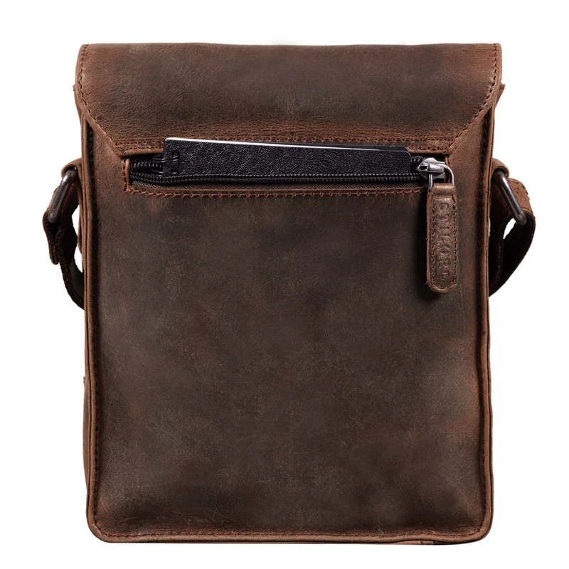 "Sven" Herrenhandtasche Leder Umhängetasche