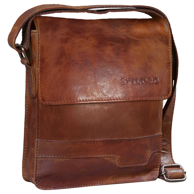 "Sven" Herrenhandtasche Leder Umhängetasche