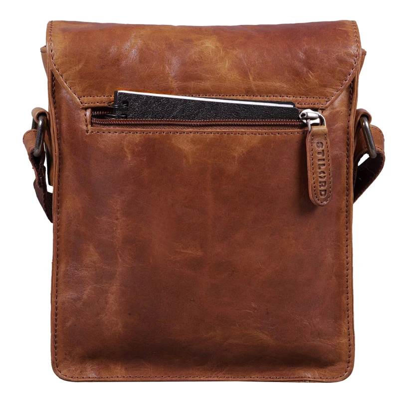 "Sven" Herrenhandtasche Leder Umhängetasche