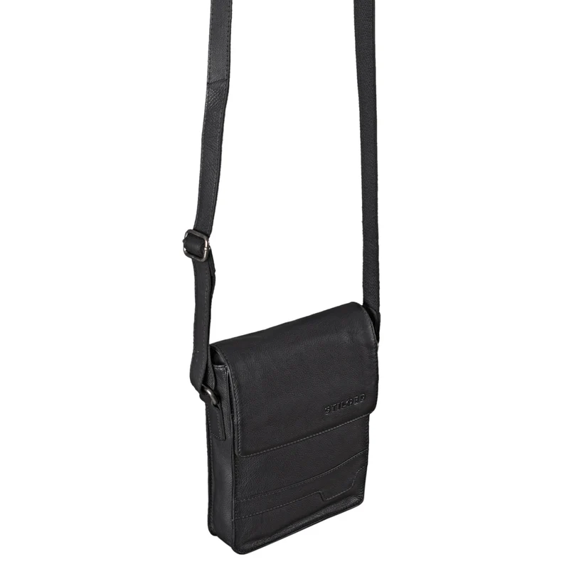 "Sven" Herrenhandtasche Leder Umhängetasche
