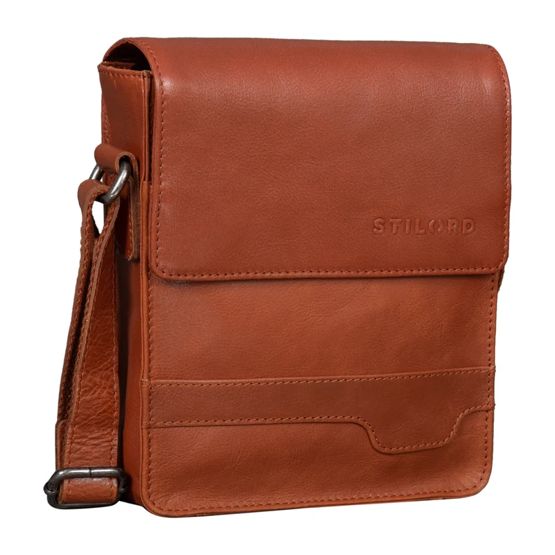 "Sven" Herrenhandtasche Leder Umhängetasche
